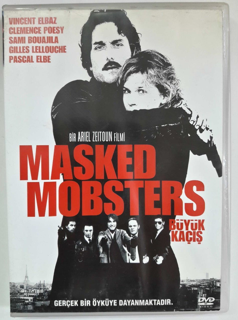BÜYÜK KAÇIŞ - MASKED MOBSTERS - VINCENT ELBAZ - DVD 2.EL