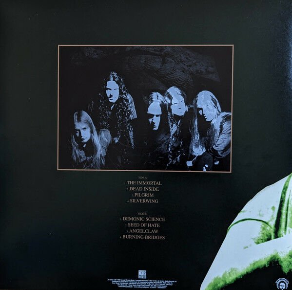 ARCH ENEMY – BURNING BRIDGES (1999) - LP 2023 REISSUE YEŞİL RENKLİ SIFIR PLAK