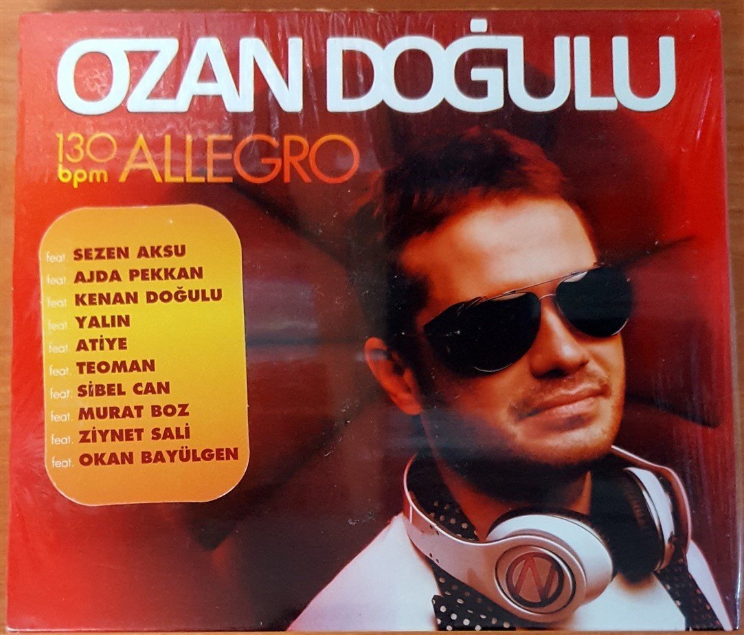 OZAN DOĞULU - 130 BPM ALLEGRO / SEZEN AKSU AJDA PEKKAN YALIN ATİYE TEOMAN CD SIFIR