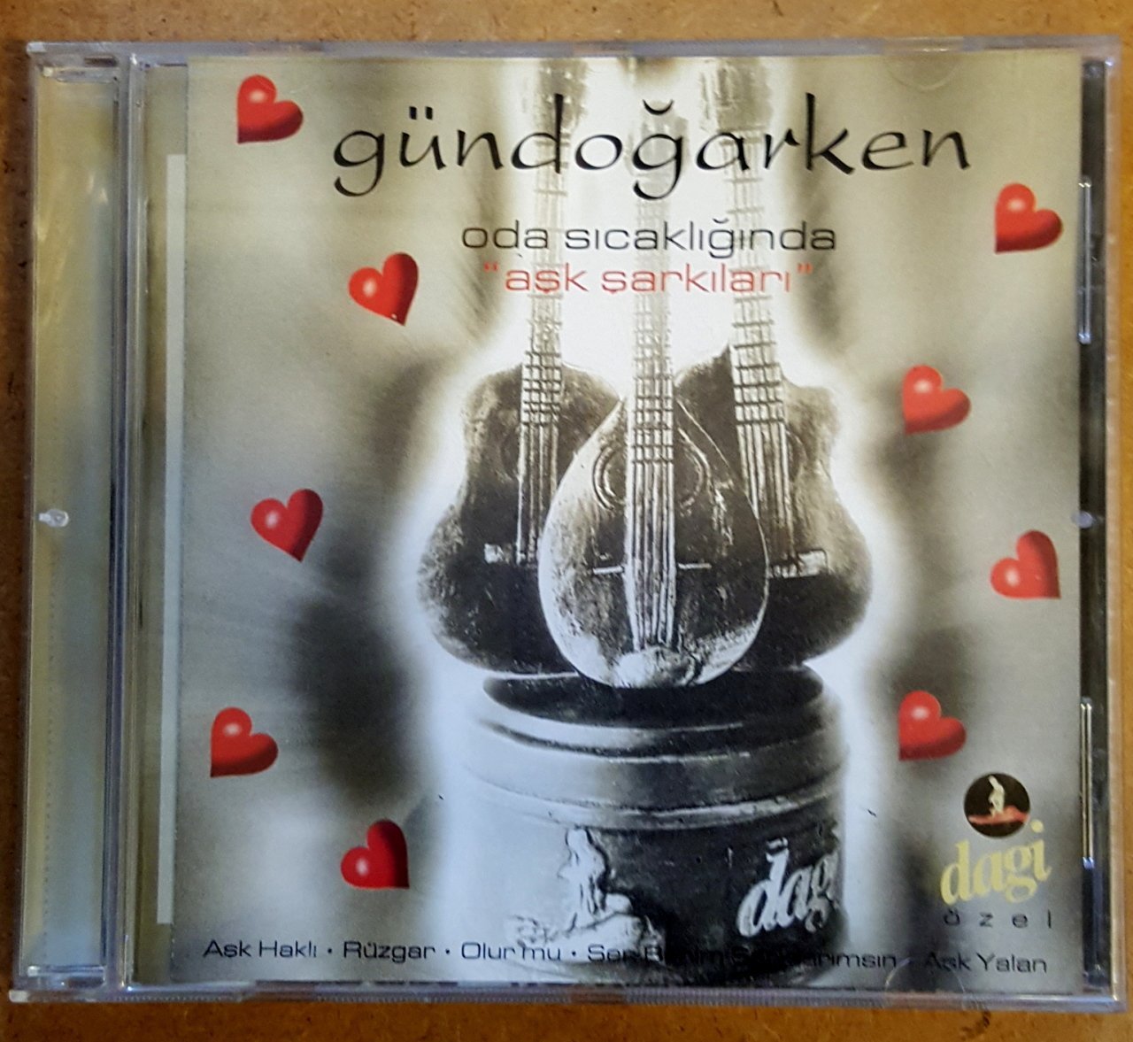 GRUP GÜNDOĞARKEN ODA SICAKLIĞINDA AŞK ŞARKILARI (2001) PROMO CD 2.EL