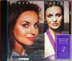 CRYSTAL GAYLE - HOLLYWOOD/TENNESSEE / TRUE LOVE (1997) CASTLE COMMUNICATIONS CD 2.EL