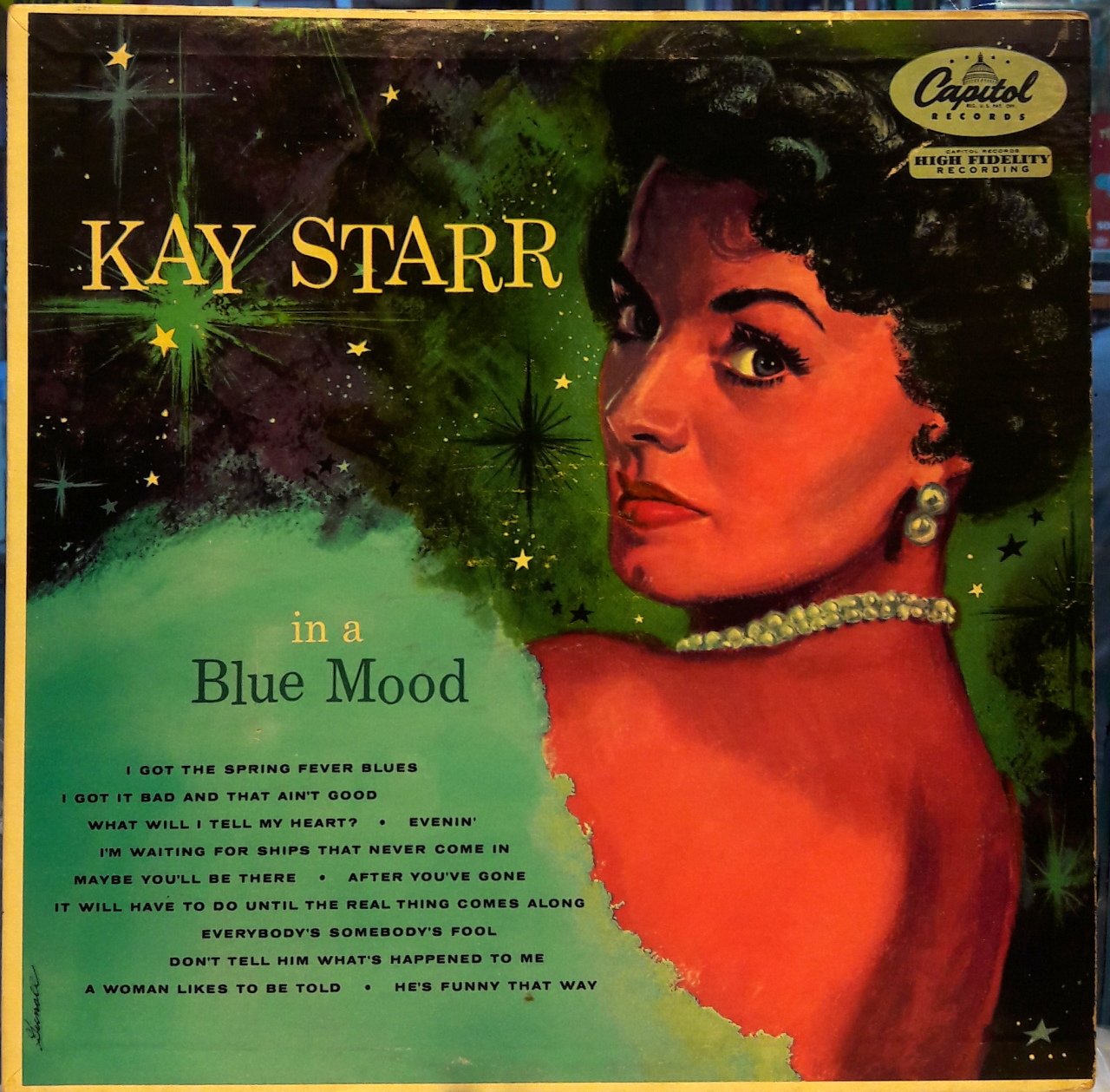 KAY STARR - IN A BLUE MOOD - PLAK 2.EL
