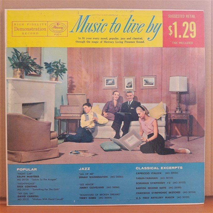 MUSIC TO LIVE BY - LP 2.EL PLAK