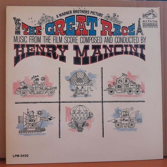 THE GREAT RACE - HENRY MANCINI (1965) - LP 2.EL PLAK