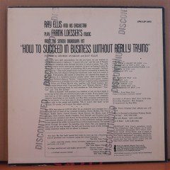 HOW TO SUCCEED IN BUSINESS WITHOUT REALLY TRYING - RAY ELLIS (1961) - LP 2.EL PLAK