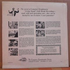 A LONGINES SYMPHONETTE COLLECTOR'S EDITION - PAUL WHITEMAN - THIS IS MY AMERICA - PLAK 2.EL