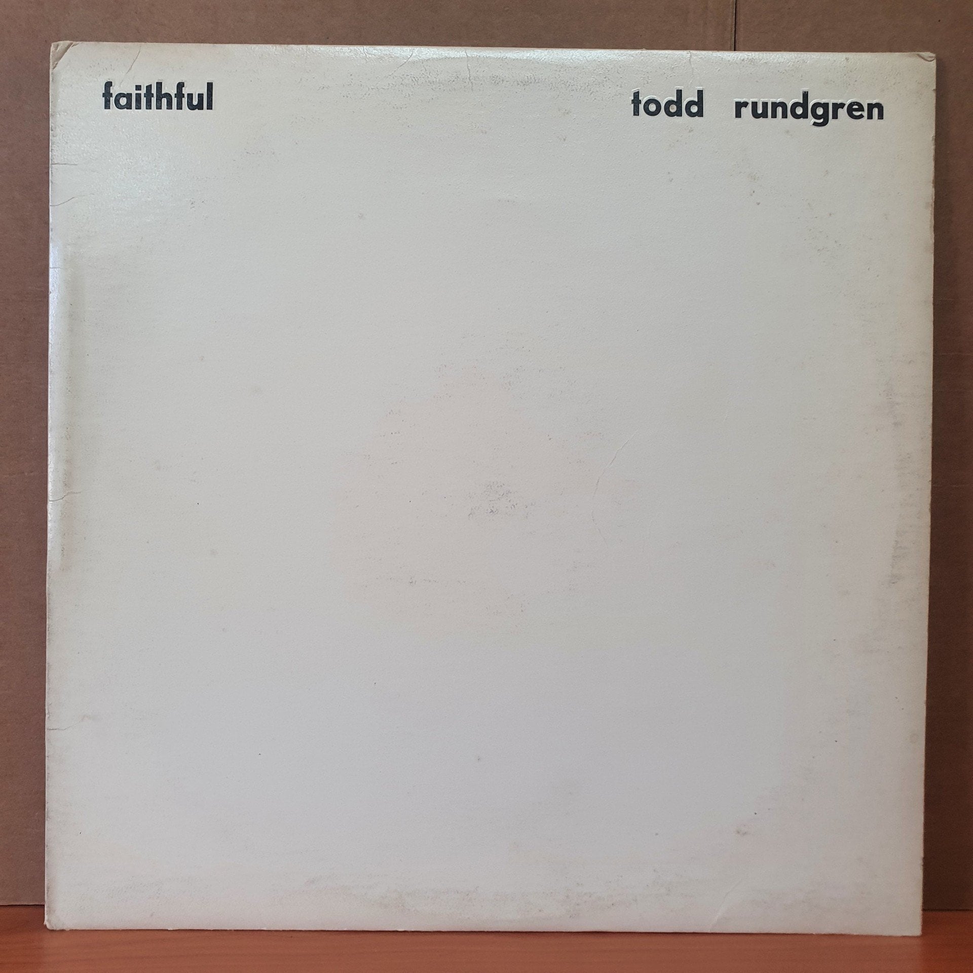 TODD RUNDGREN - FAITHFUL (1976) - LP 2.EL PLAK
