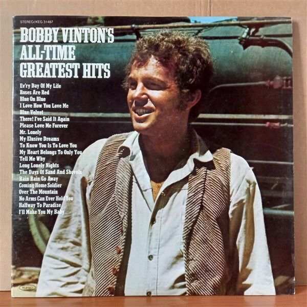 BOBBY VINTON – BOBBY VINTON'S ALL-TIME GREATEST HITS (1972) - 2LP 2.EL PLAK
