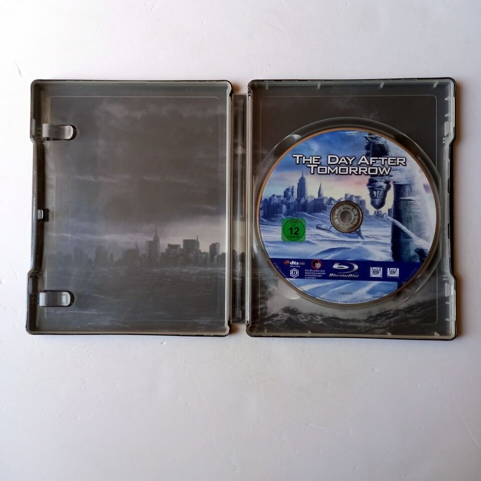 THE DAY AFTER TOMORROW - DENNIS QUAID, JAKE GYLLENHAAL - YÖN.: ROLAND EMMERICH - BLU-RAY STEELBOOK METAL KUTU 2.EL TÜRKÇE ALTYAZI YOKTUR