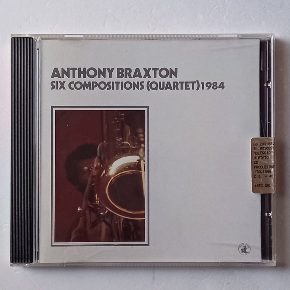 ANTHONY BRAXTON – SIX COMPOSITIONS (QUARTET) 1984 (1985) - CD 2.EL