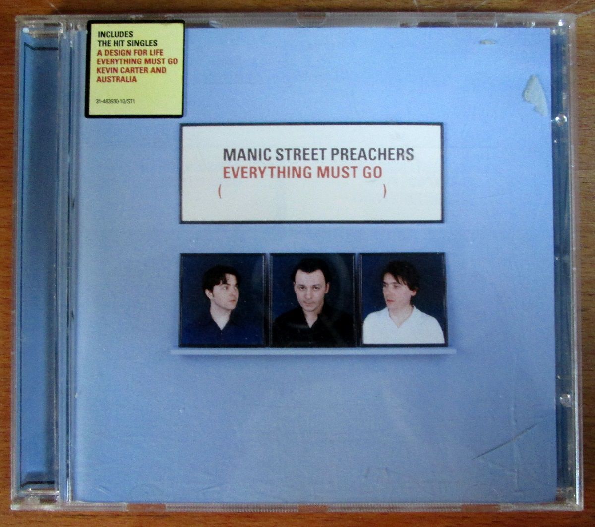 MANIC STREET PREACHERS EVERYTHING MUST CD 2.EL