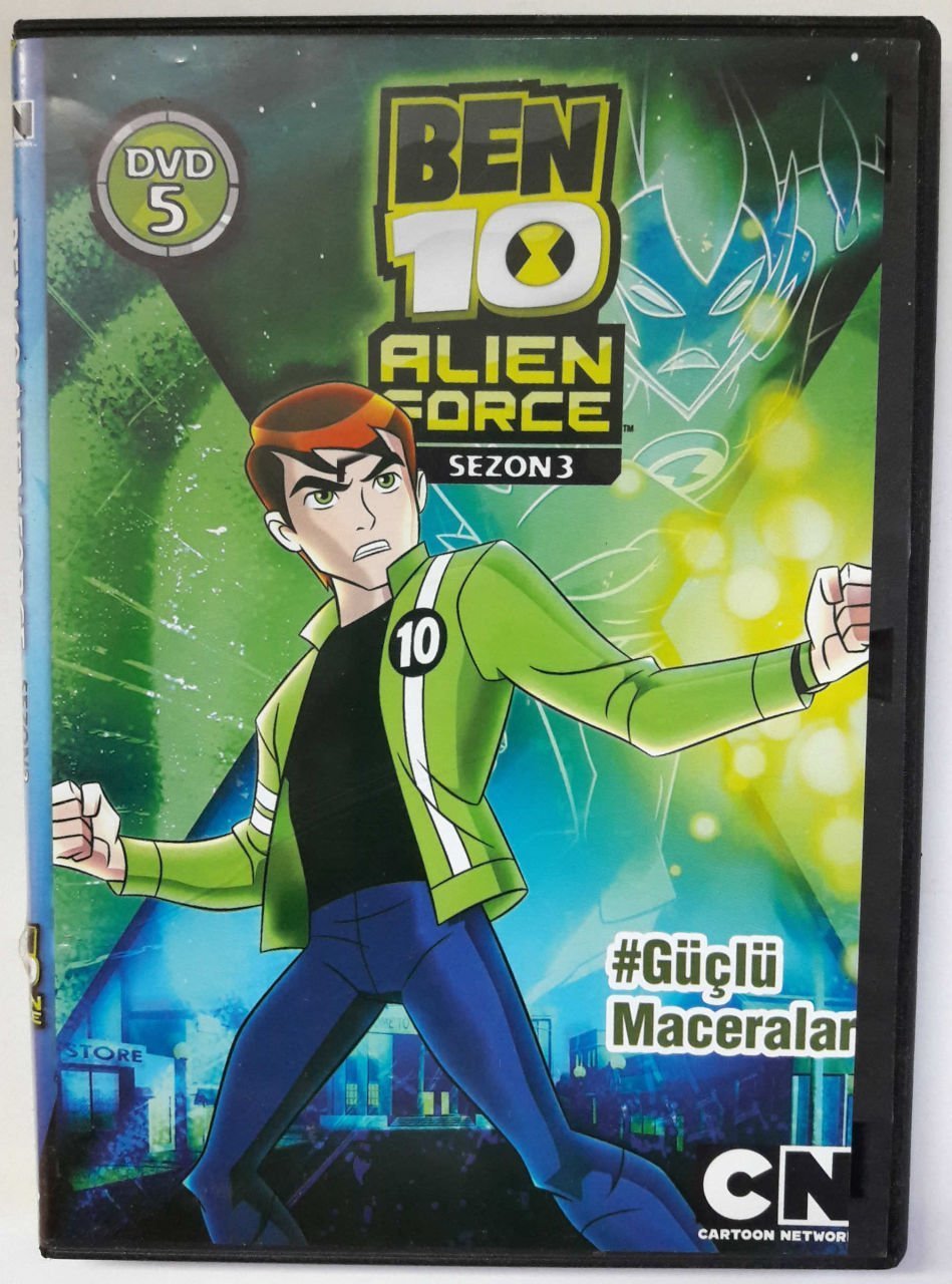 BEN10 ALIEN FORCE SEZON 3 - DVD 2.EL