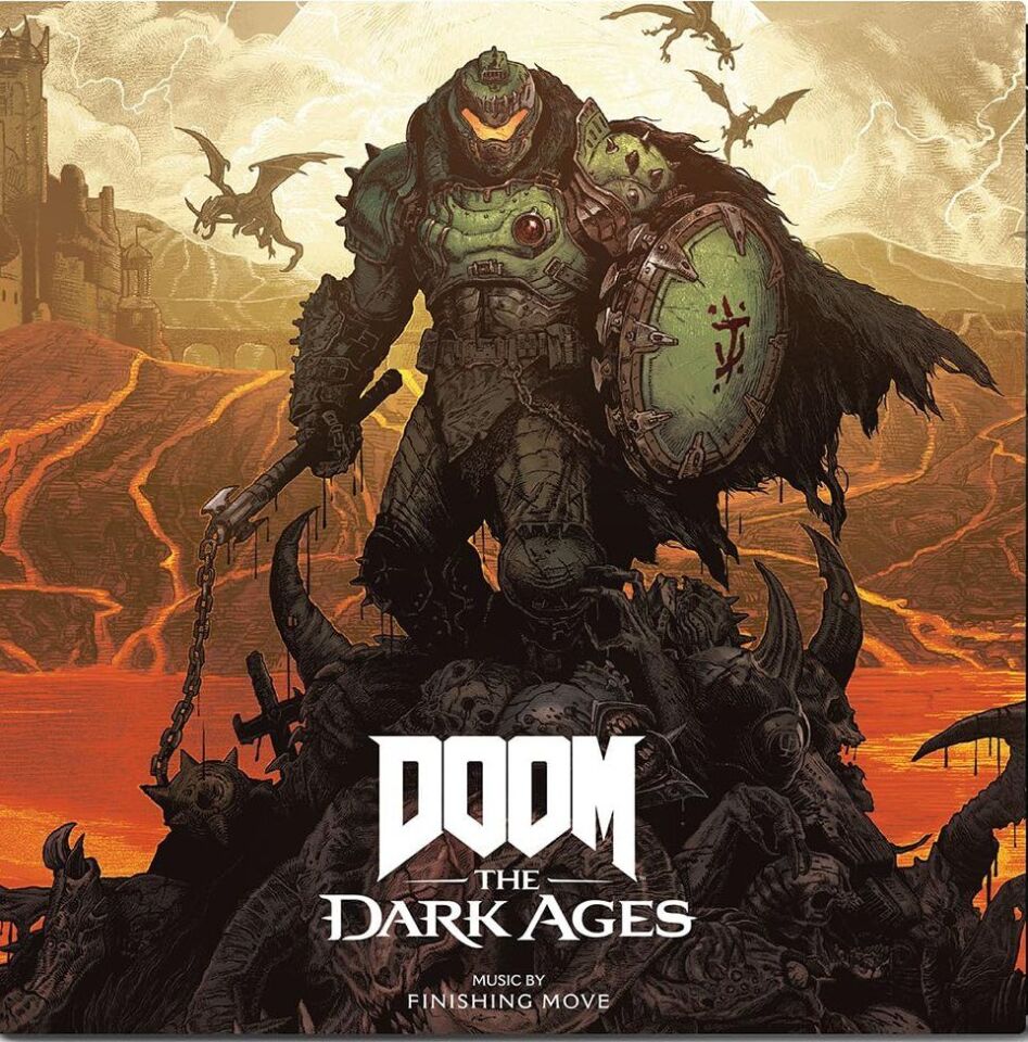 DOOM / THE DARK AGES - SOUNDTRACK / MUSIC BY FINISHING MOVE (2025) - 2LP SIFIR PLAK