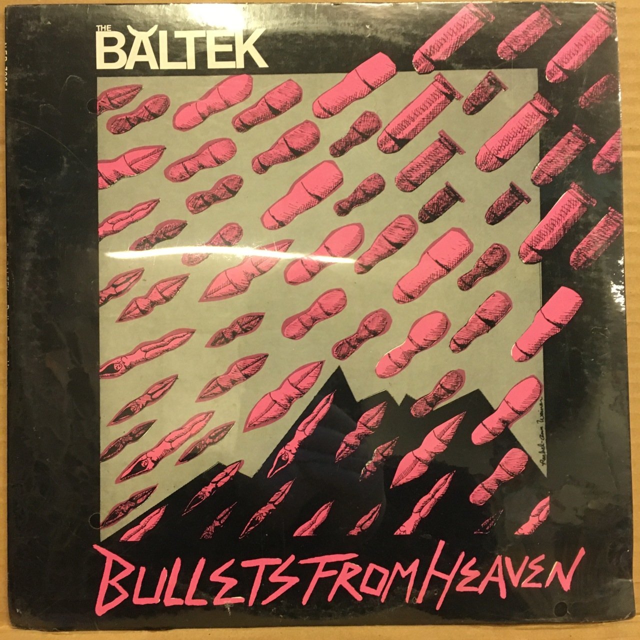 THE BALTEK - BULLETS FROM HEAVEN (1986) ESKİ BASKI SIFIR PLAK