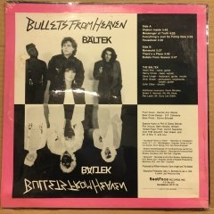THE BALTEK - BULLETS FROM HEAVEN (1986) ESKİ BASKI SIFIR PLAK
