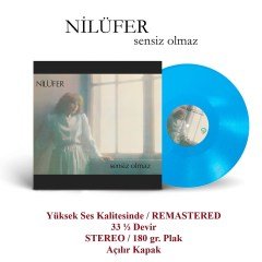 NİLÜFER - SENSİZ OLMAZ (1982) - LP 2020 BASIM RENKLİ SIFIR PLAK
