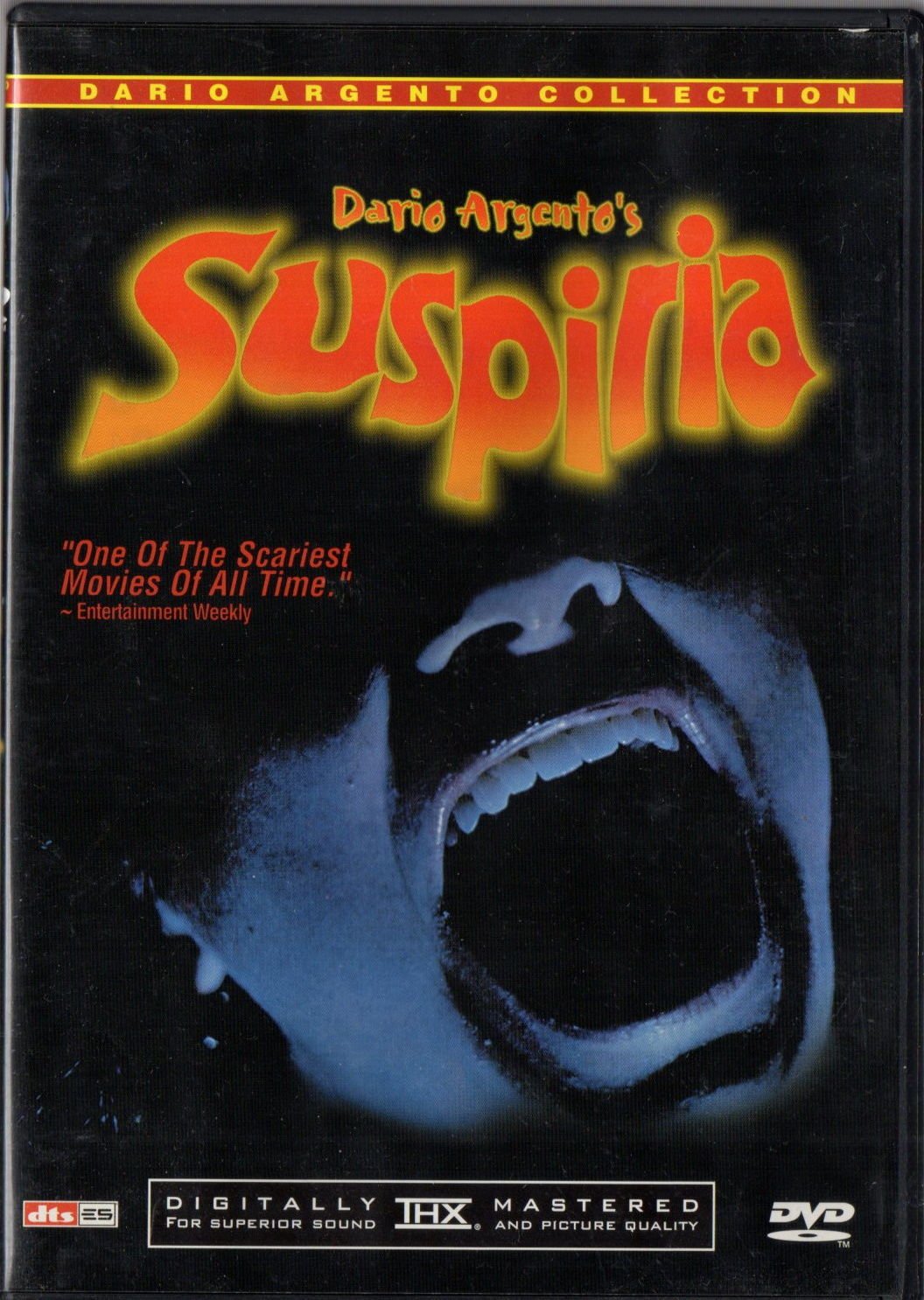 SUSPIRIA - DARIO ARGENTO - DVD 2.EL 1.BÖLGE TÜRKÇE ALTYAZI YOKTUR