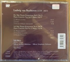 İDİL BİRET BEETHOVEN PİYANO KONÇERTOLARI No1 & No4 BİLKENT SENFONİ CD SIFIR