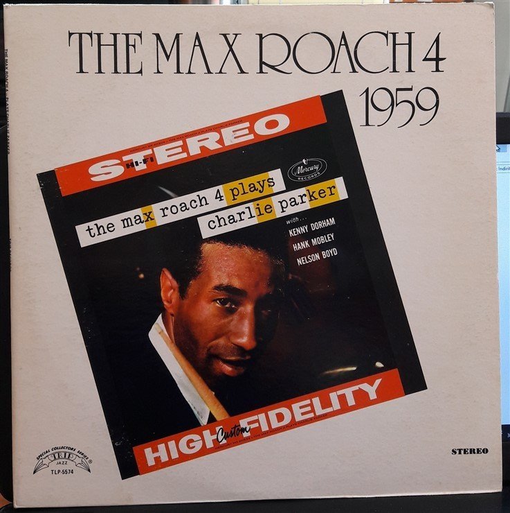 THE MAX ROACH 4 - PLAYS CHARLIE PARKER (1959) - 2.EL PLAK