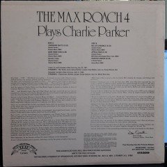 THE MAX ROACH 4 - PLAYS CHARLIE PARKER (1959) - 2.EL PLAK