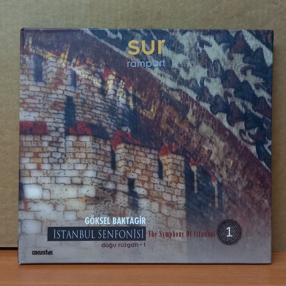 GÖKSEL BAKTAGİR - SUR / DOĞU RÜZGARI 1 / İSTANBUL SENFONİSİ (1999) - CD 2.EL
