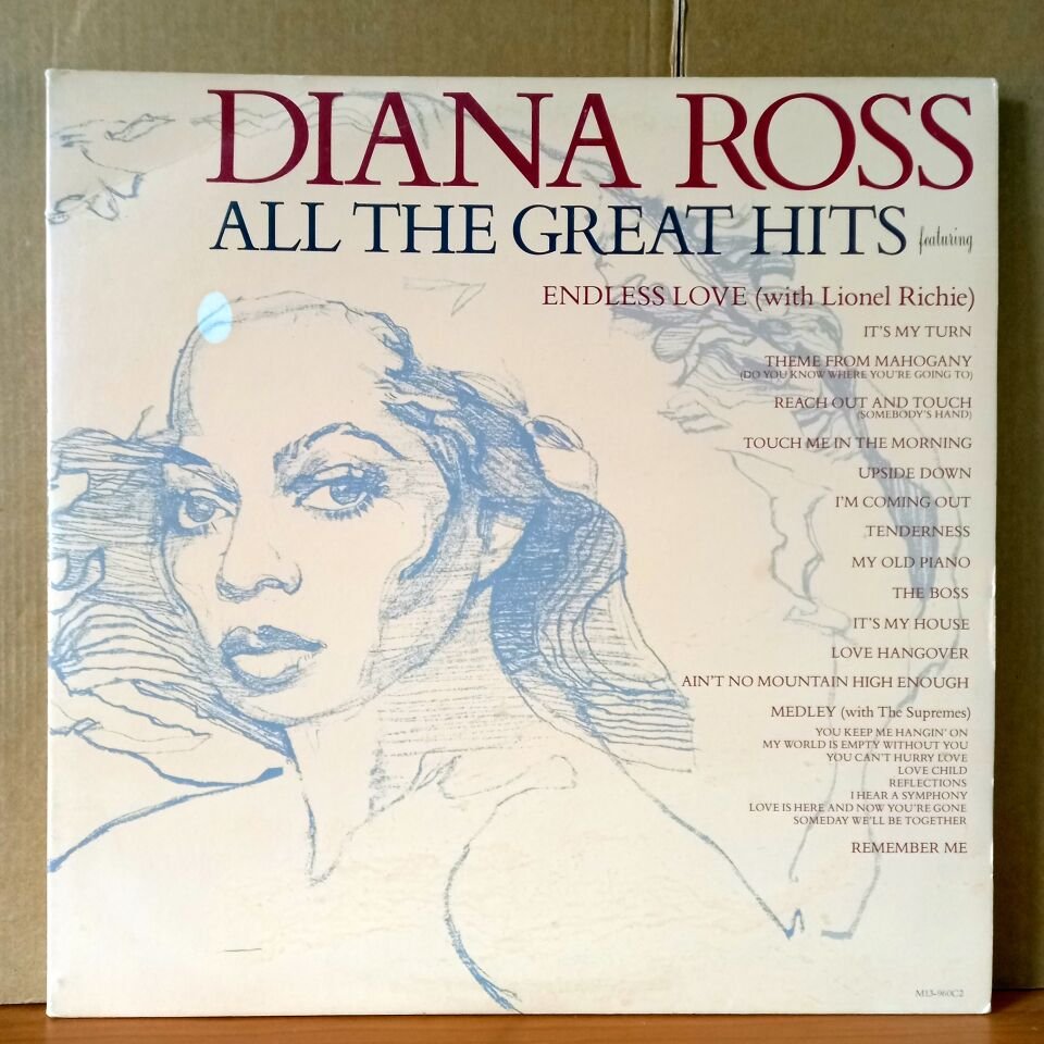 DIANA ROSS – ALL THE GREAT HITS (1981) - 2LP 2.EL PLAK