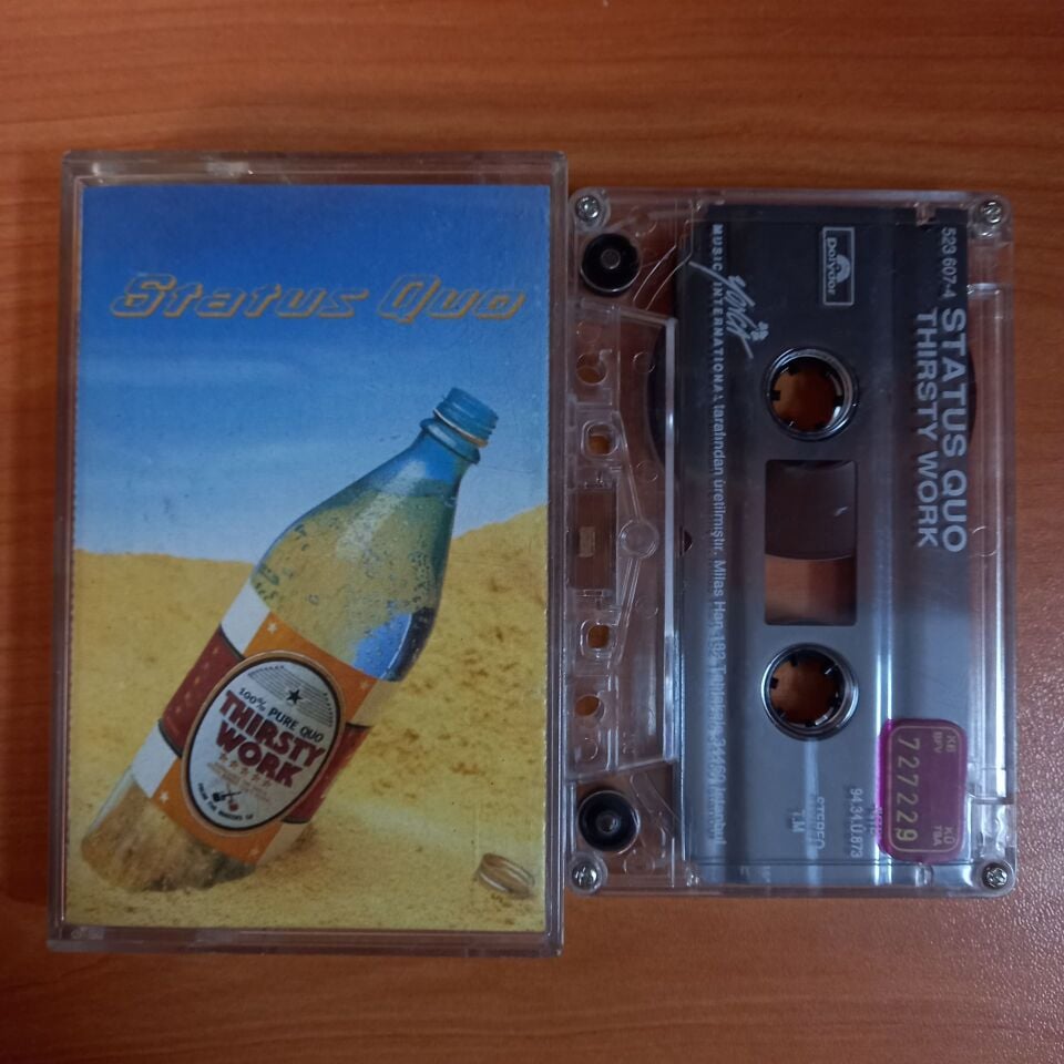 STATUS QUO - THIRSTY WORK  (1994) - KASET 2.EL