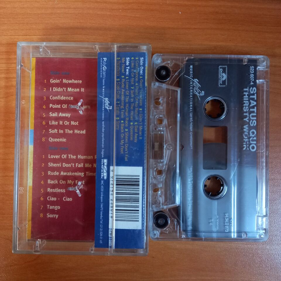 STATUS QUO - THIRSTY WORK  (1994) - KASET 2.EL