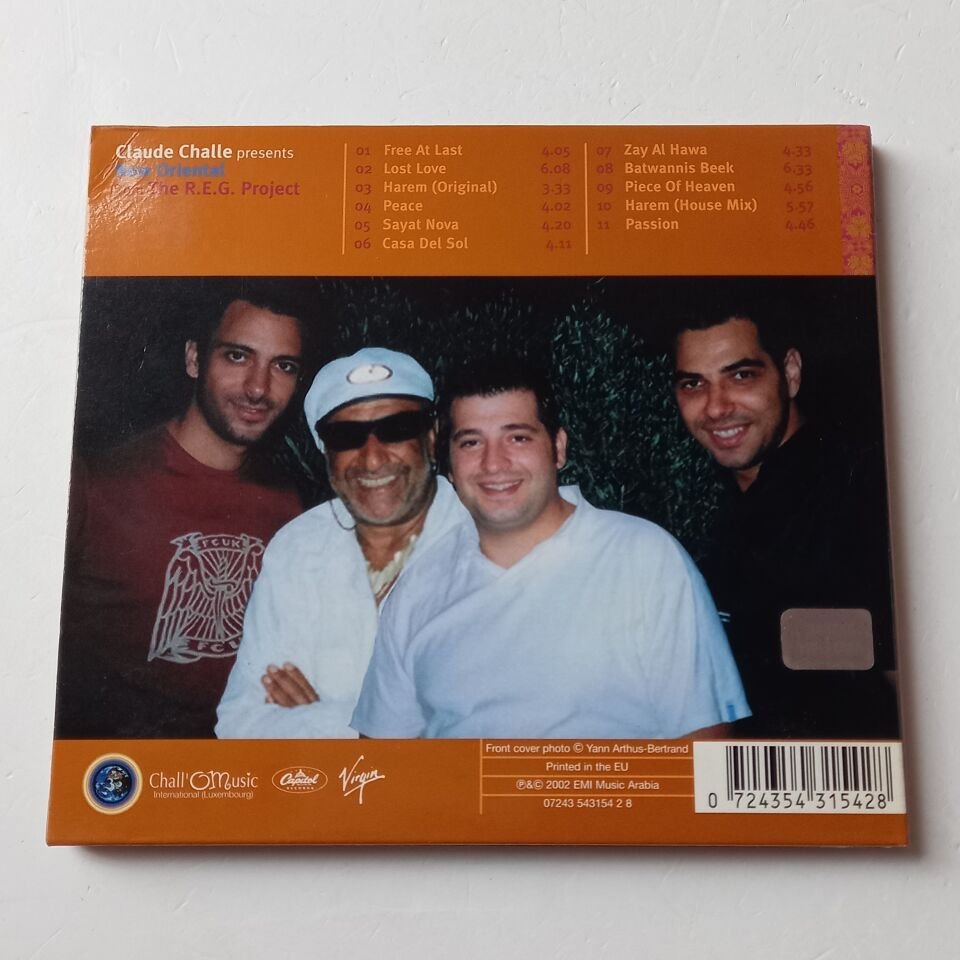 CLAUDE CHALLE PRESENTS THE R.E.G. PROJECT – NEW ORIENTAL (2002) - CD 2.EL