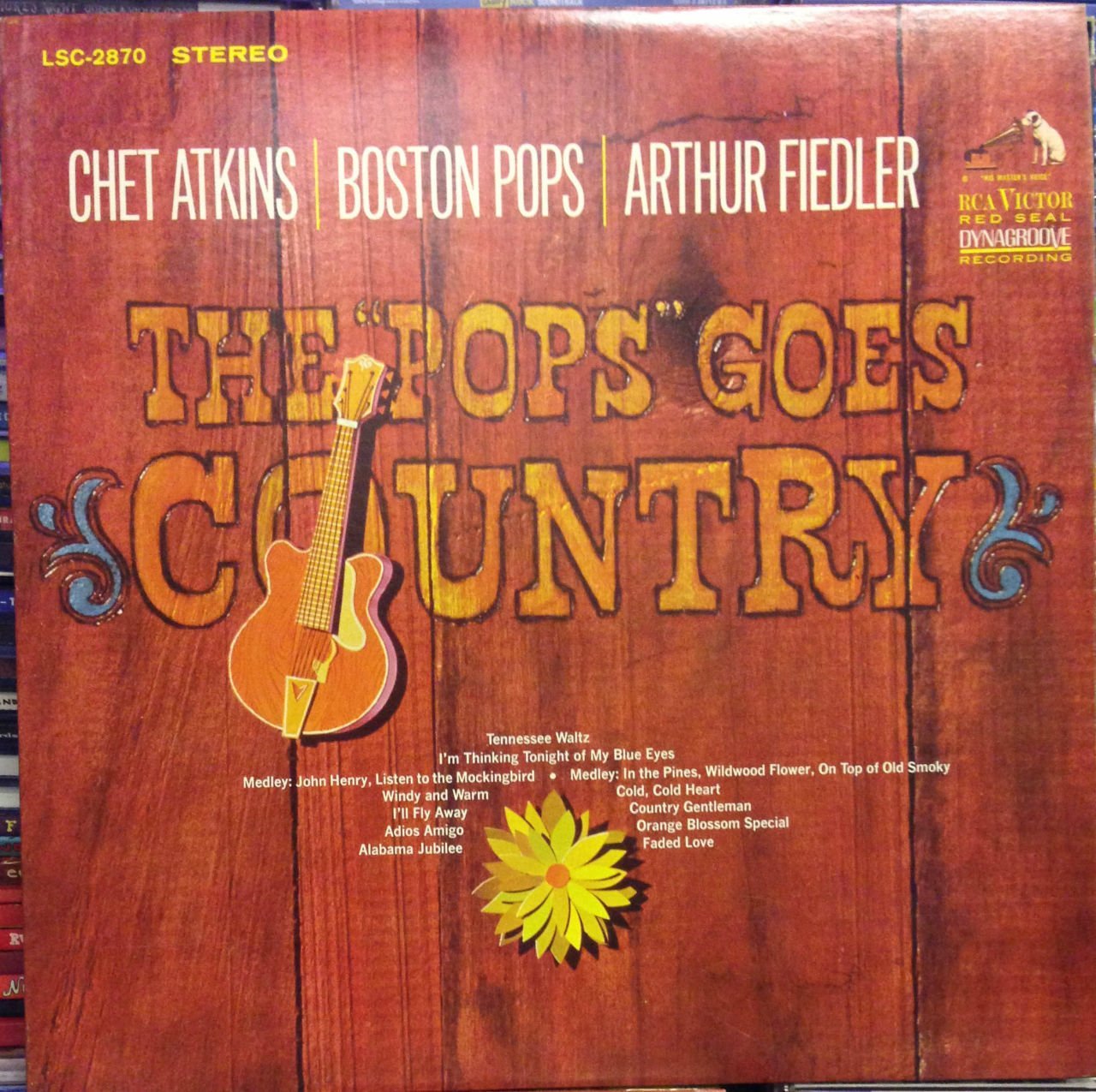 CHET ATKINS POP GOES COUNTRY LP 2.EL BOSTON POPS