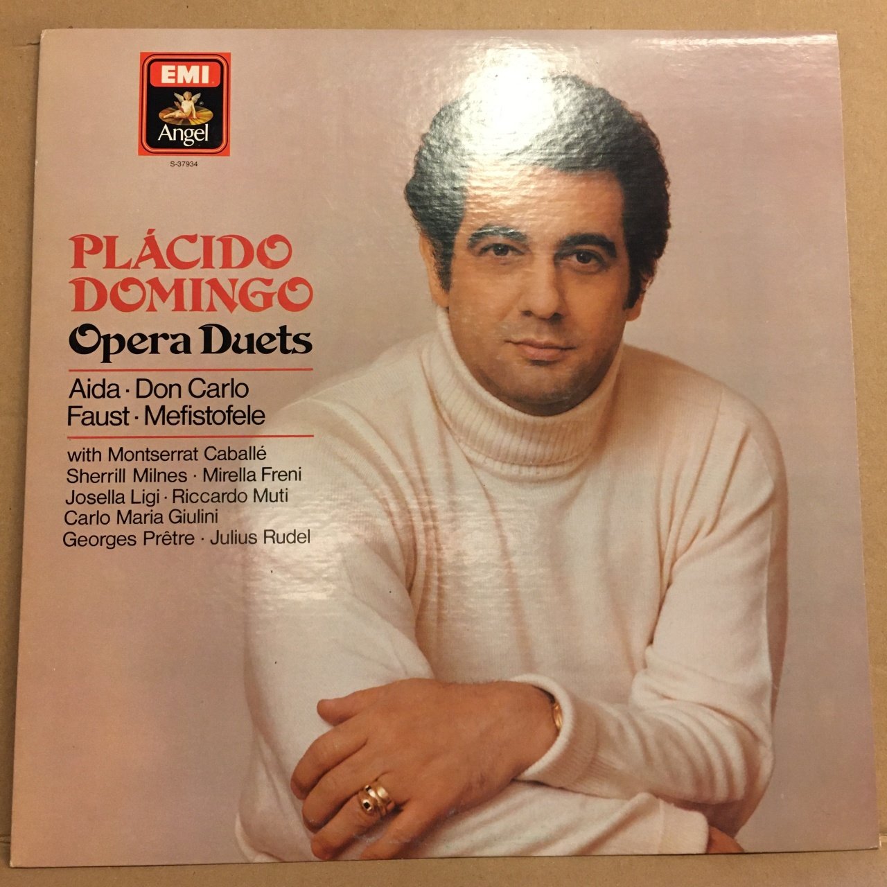 PLACIDO DOMINGO OPERA DUETS MONTSERRAT CABALLE, SHERIRILL MILNES, MIRELLA FRENI..(1982) 2.EL PLAK