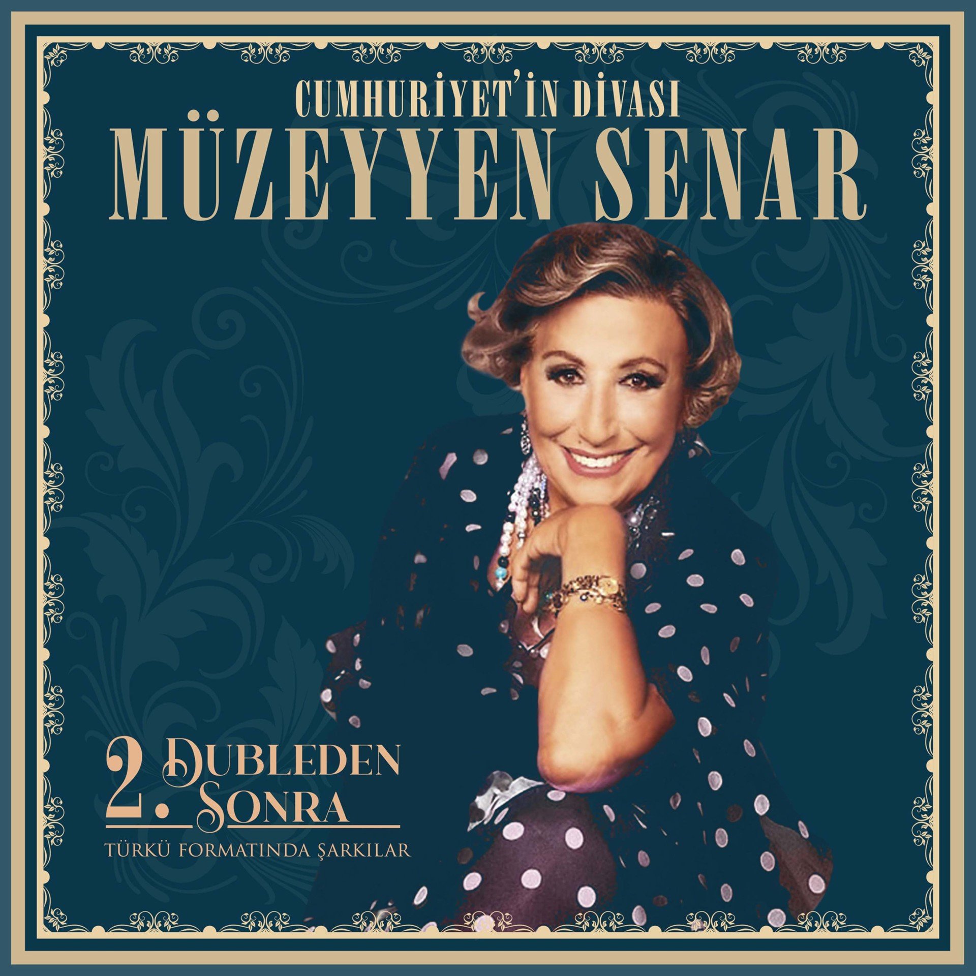 MÜZEYYEN SENAR - 2. DUBLEDEN SONRA (TÜRKÜLER) 2022 BASKI LP SIFIR PLAK