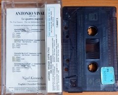 VIVALDI / THE FOUR SEASONS / NIGEL KENNEDY, ENGLISH CHAMBER ORCHESTRA (1990) - KASET KENT 2.EL