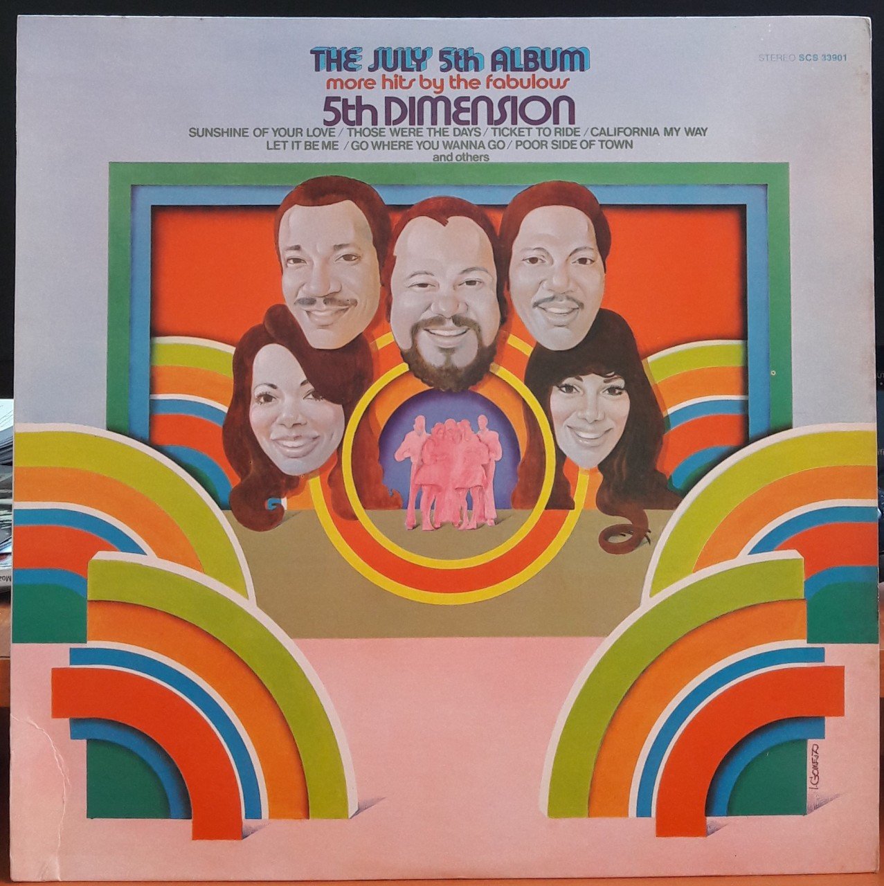 5th DIMENSION - THE JULY 5th ALBUM (1970) - PLAK 2.EL