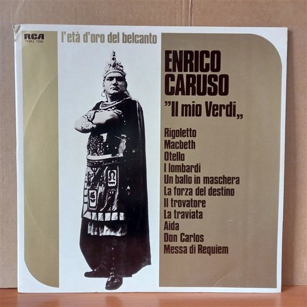 ENRICO CARUSO – IL MIO VERDI (1976) - 2LP 2.EL PLAK