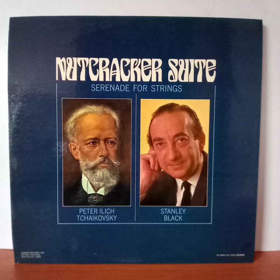 TCHAIKOVSKY: NUTCRACKER SUITE / SERENADE FOR STRINGS / STANLEY BLACK, LONDON FESTIVAL ORCHESTRA (1967) - LP 2.EL PLAK