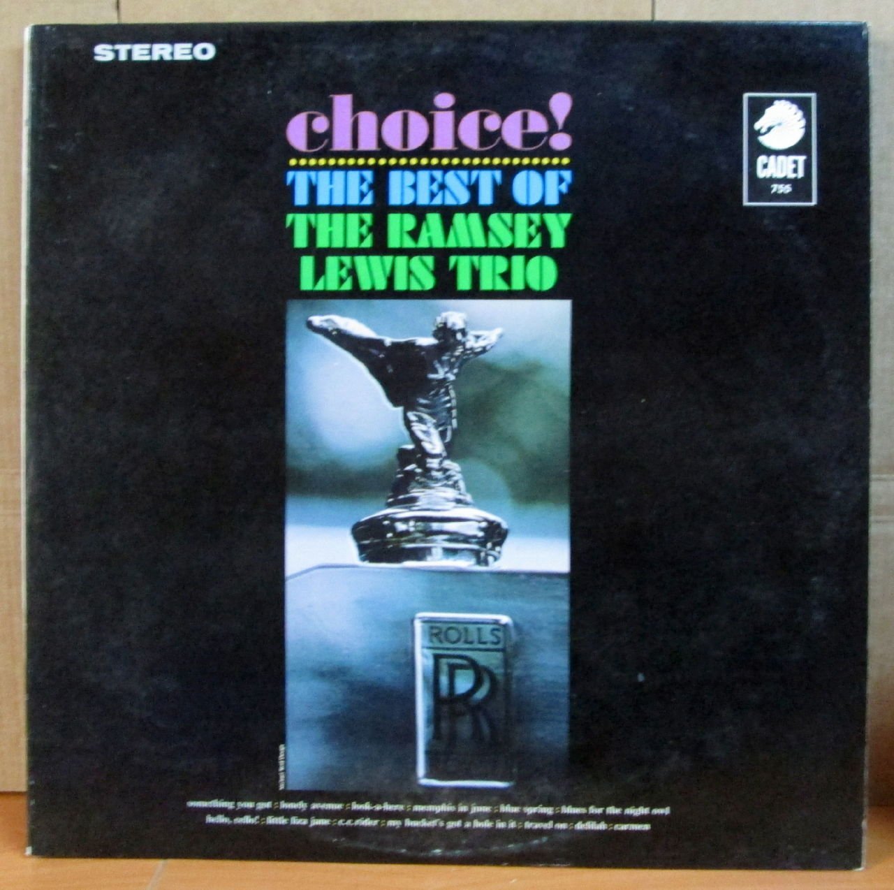 RAMSEY LEWIS TRIO - BEST OF CHOICE! - PLAK 2.EL