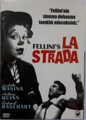 LA STRADA - GIULIETTA MASINA - ANTHONY QUINN - RICHARD BASEHART - FEDERICO FELLINI - DVD SIFIR