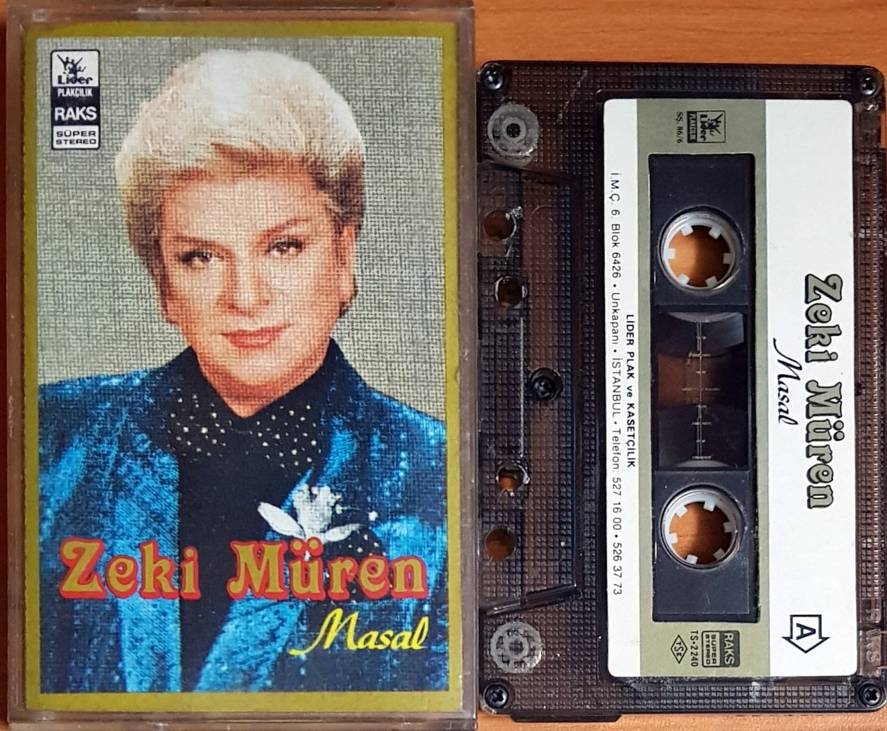ZEKİ MÜREN - MASAL / LİDER KASET 2.EL