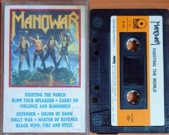 MANOWAR - FIGHTING THE WORLD (1989) - KASET MMY 2.EL