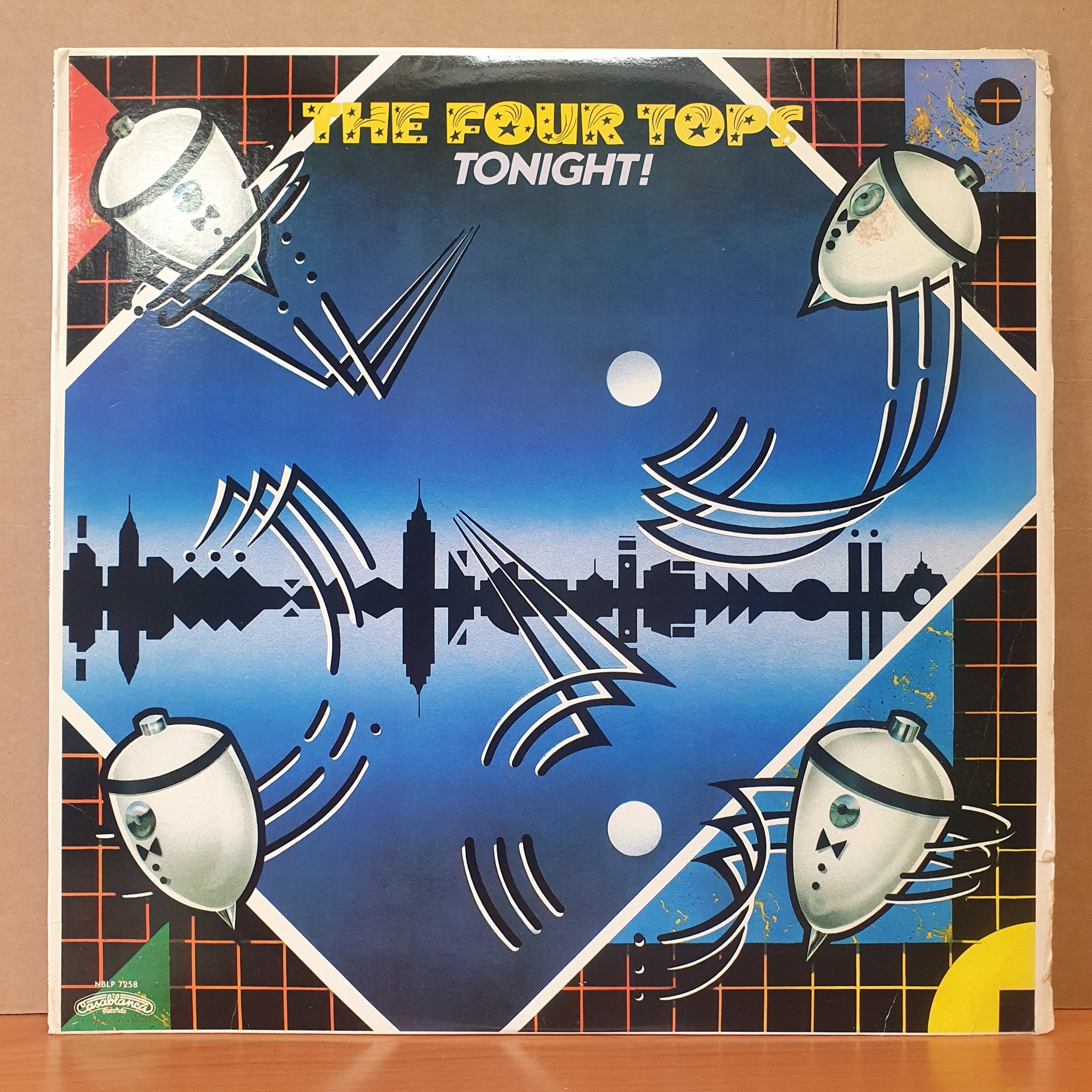 THE FOUR TOPS - TONIGHT! (1981) - LP 2.EL PLAK