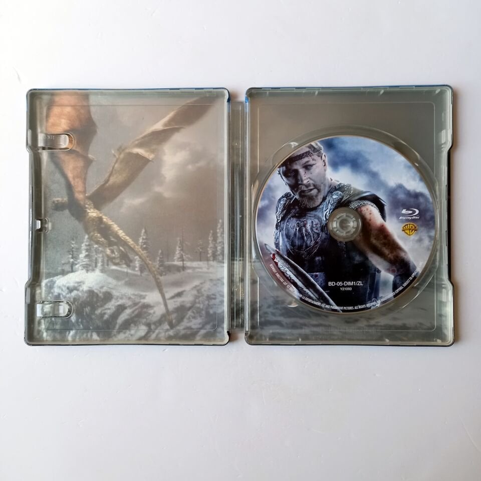 BEOWULF: DIRECTOR'S CUT - RAY WINSTONE, ANTHONY HOPKINS, ANGELINA JOLIE - YÖN.: ROBERT ZEMECKIS - BLU-RAY STEELBOOK METAL KUTU 2.EL