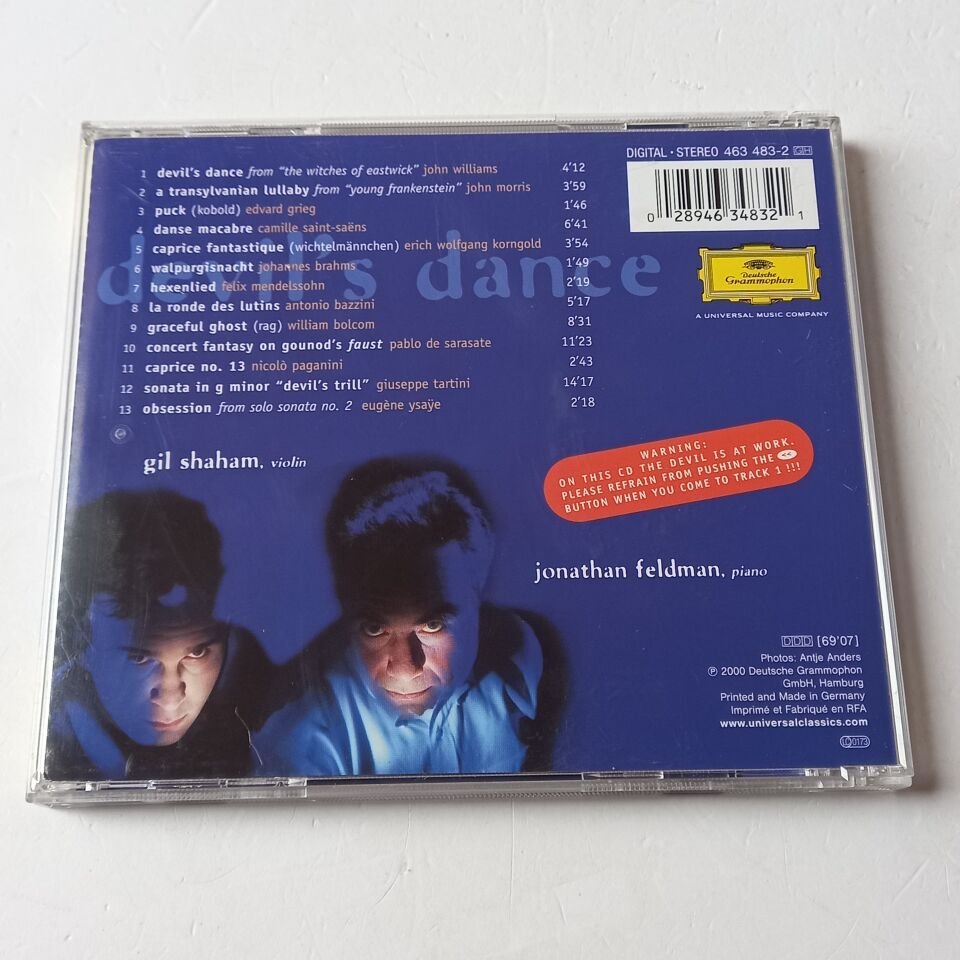 GIL SHAHAM, JONATHAN FELDMAN – DEVIL\'S DANCE (2000) - CD 2.EL