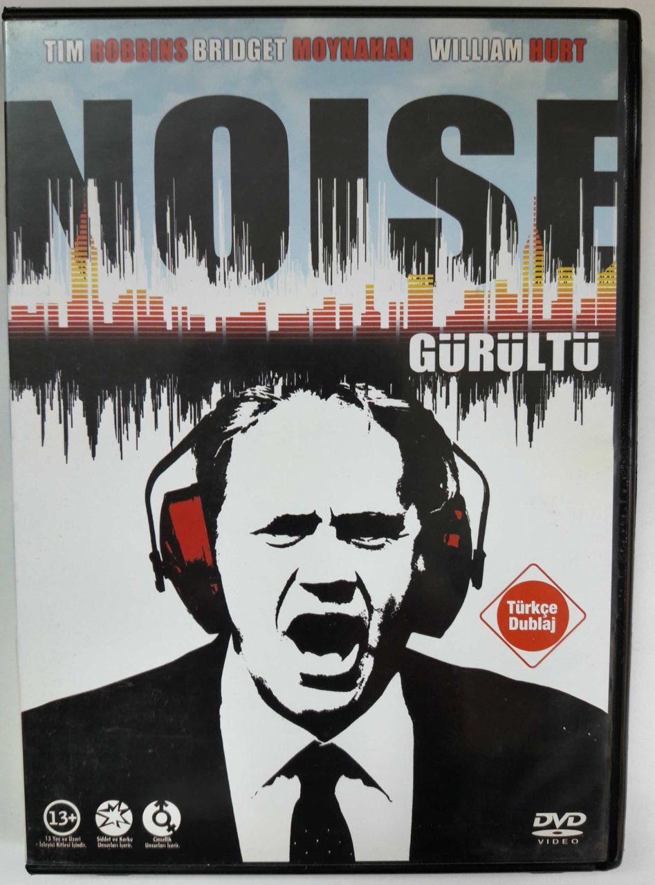 GÜRÜLTÜ - NOISE - TIM ROBBINS - WILLIAM HURT - DVD 2.EL