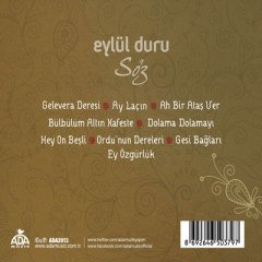 EYLÜL DURU - SÖZ (2013) CD SIFIR