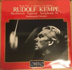 BEETHOVEN SYMPHONIE NO 7 RUDOLF KEMPE SIFIR PLAK