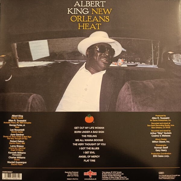 ALBERT KING - NEW ORLEANS HEAT (1978) - LP 2024 EDITION SIFIR PLAK