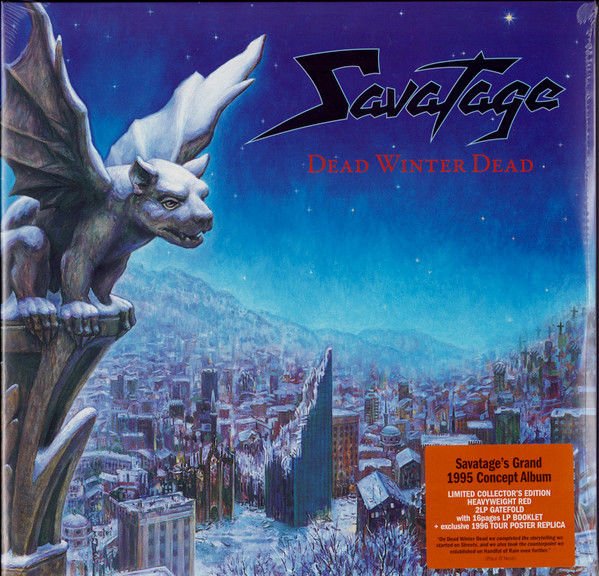 SAVATAGE – DEAD WINTER DEAD (1995) 2022 REISSUE 2LP LIMITED ED. KIRMIZI SIFIR PLAK