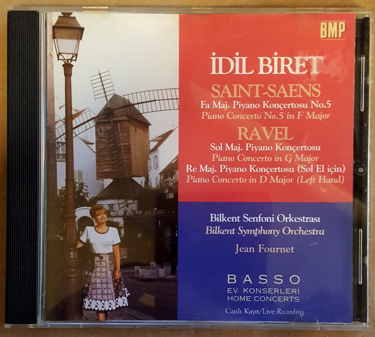 İDİL BİRET SAINT-SAENS PIANO CONCERTO No5 / RAVEL PIANO CONCERTO BİLKENT SENFONİ CD 2.EL