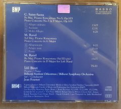 İDİL BİRET SAINT-SAENS PIANO CONCERTO No5 / RAVEL PIANO CONCERTO BİLKENT SENFONİ CD 2.EL